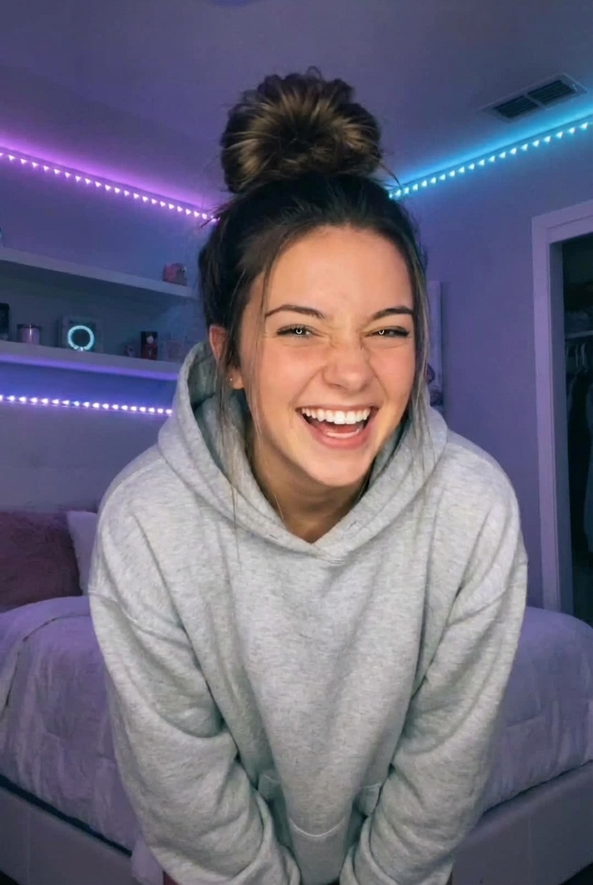 Creator filming a TikTok Shop product video ad